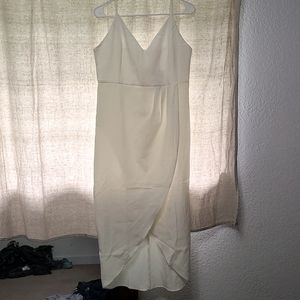 White dress, size large